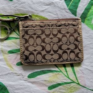COACH KEYCHAIN ID HOLDER